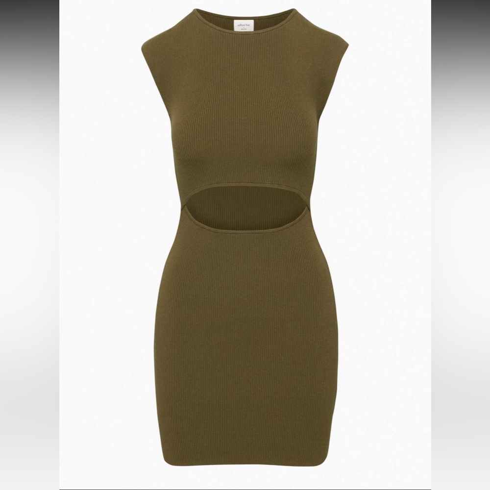 NWT Aritzia Wilfred Free cutout mini dress, small
